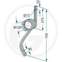 GRANIT Palec 18010.4721 | poltechparts.pl