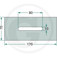 GRANIT Skrobak z tworzywa sztucznego 18053-R200 - Sklep PoltechParts
