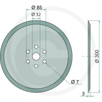 GRANIT Krój tarczowy 180680258 - 180680258 - Sklep rolniczy PoltechParts