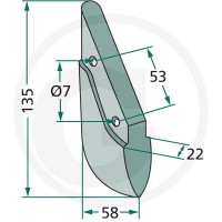 GRANIT Redlica siewnika 18099.AM-02 - Sklep PoltechParts