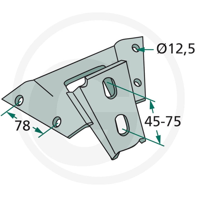 GRANIT Uchwyt 180101.371-K - 180101.371-K - Sklep rolniczy PoltechParts