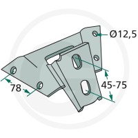 GRANIT Uchwyt 180101.371-K - 180101.371-K - Sklep rolniczy PoltechParts