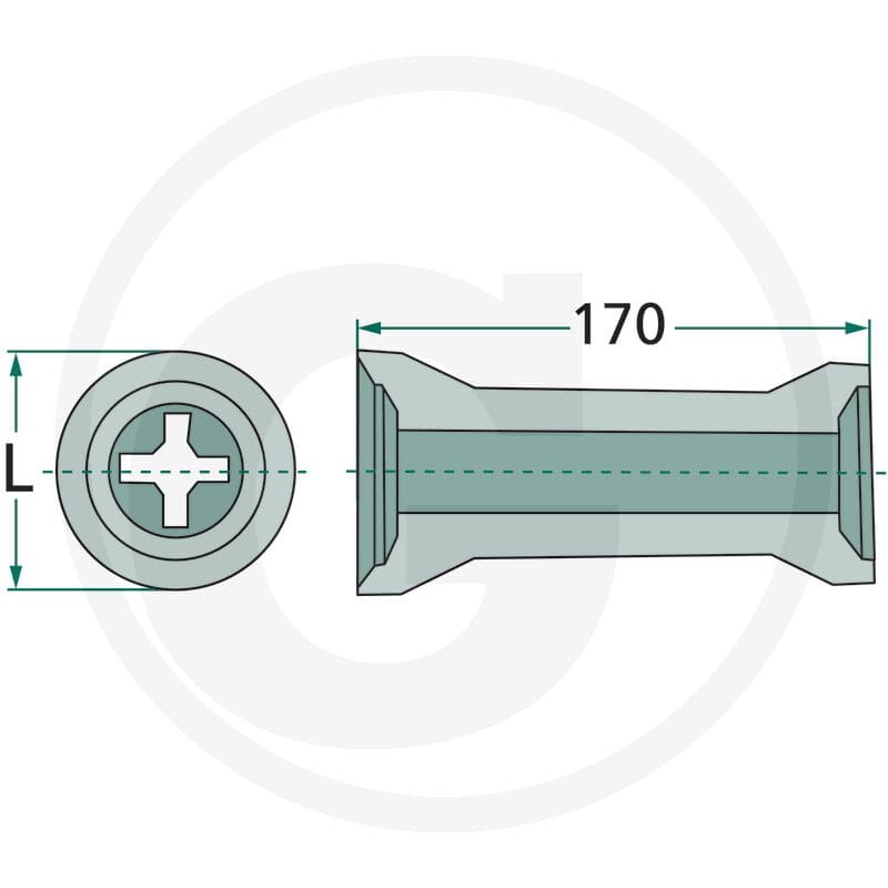 GRANIT Element pośredni 18031-0077 - 18031-0077 - Sklep rolniczy PoltechParts
