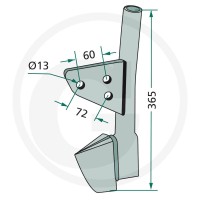 GRANIT Rura wysiewająca 18099.RA-02H - Sklep PoltechParts