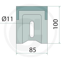 GRANIT Heavy Duty Zgarniacz 1790100010 - 1790100010 - Sklep rolniczy PoltechParts