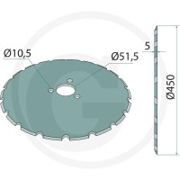 GRANIT Talerz wysiewający 18032000171 - Sklep PoltechParts