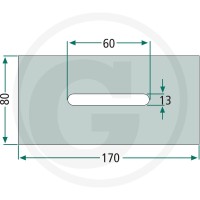 GRANIT Skrobak metalowy 18051-R102 - Sklep PoltechParts