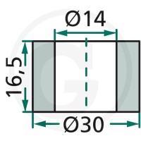 GRANIT Tuleja 18063-DUEC-902 - 18063-DUEC-902 - Sklep rolniczy PoltechParts