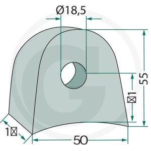 GRANIT Uchwyt 18063-RM-903