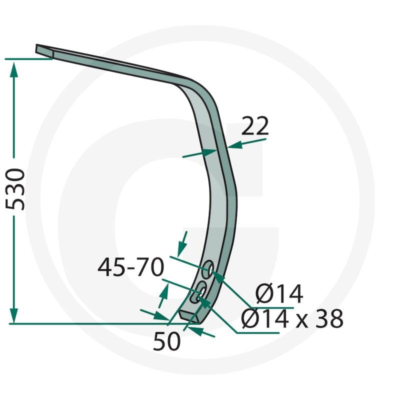 GRANIT część dolna 180101.17547.2 - 180101.17547.2 - Sklep rolniczy PoltechParts