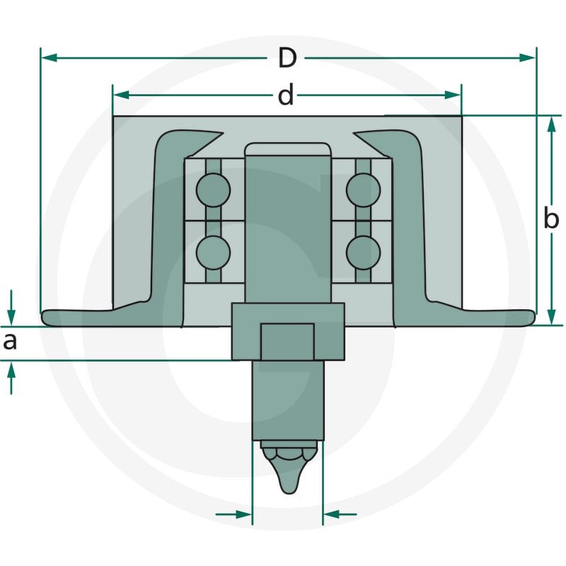 GRIMME Krążek zwrotny 29520029585 - Sklep PoltechParts