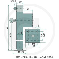 GRANIT Stopka podporowa 14200701 - Sklep PoltechParts