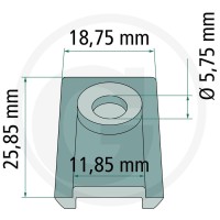 GRANIT Przelotka 13286855 - Sklep PoltechParts