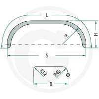 GRANIT Błotnik 14200360 - 14200360 - Sklep rolniczy PoltechParts