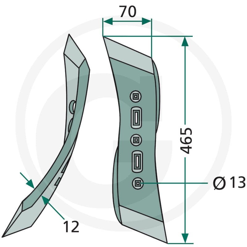 GRANIT Dziób 180101.260321-H - 180101.260321-H - Sklep rolniczy PoltechParts