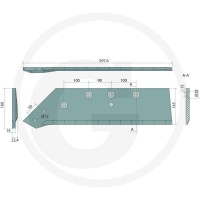 GRANIT ENDURANCE CARBIDE Redlica z wymiennym dziobem 11013302 - 11013302 - Sklep rolniczy PoltechParts