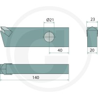 GRANIT ENDURANCE CARBIDE Bijak do narzędzi 32272077 - 32272077 - Sklep rolniczy PoltechParts