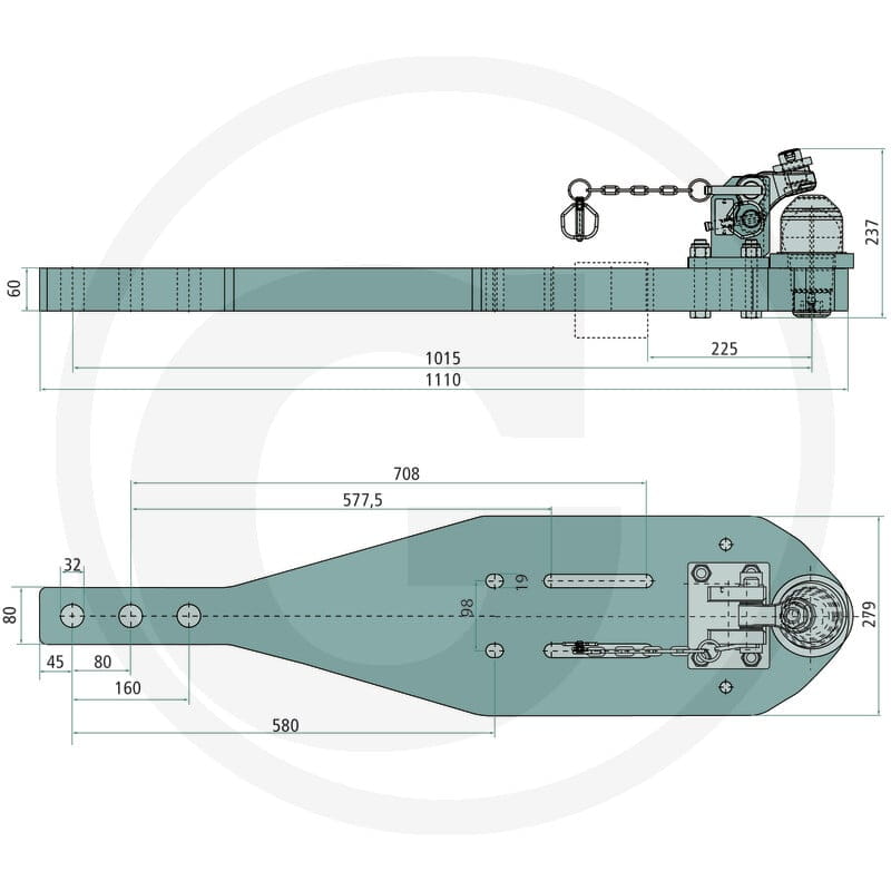 Scharmüller Płyta nośna K80 777009603310 | poltechparts.pl