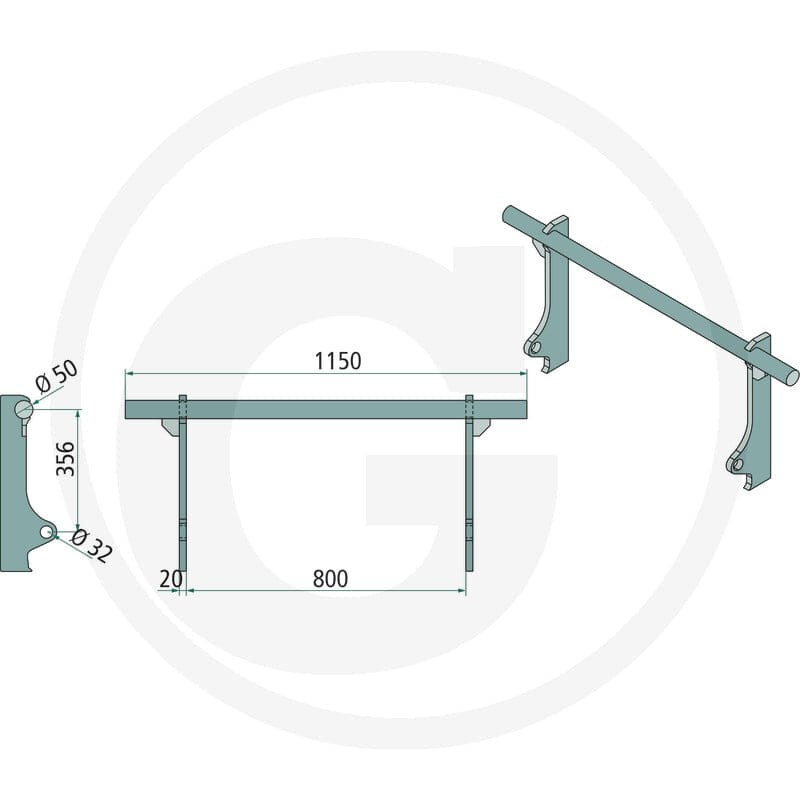 GRANIT Zestaw elementów wypalanych 778755206 - 778755206 - Sklep rolniczy PoltechParts