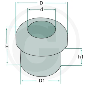GRANIT Tulejka gumowa 50750280106