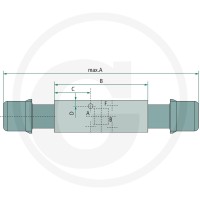 ARGO HYTOS NG06-Ogranicznik ciśnienia AB 85025036 - 85025036 - Sklep rolniczy PoltechParts