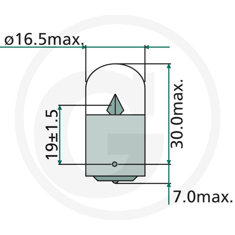 Philips Żarówka kulista R5W 44713821CP | poltechparts.pl