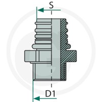 Kongsberg Szybkozłącze - króciec 2286237016 - Sklep PoltechParts