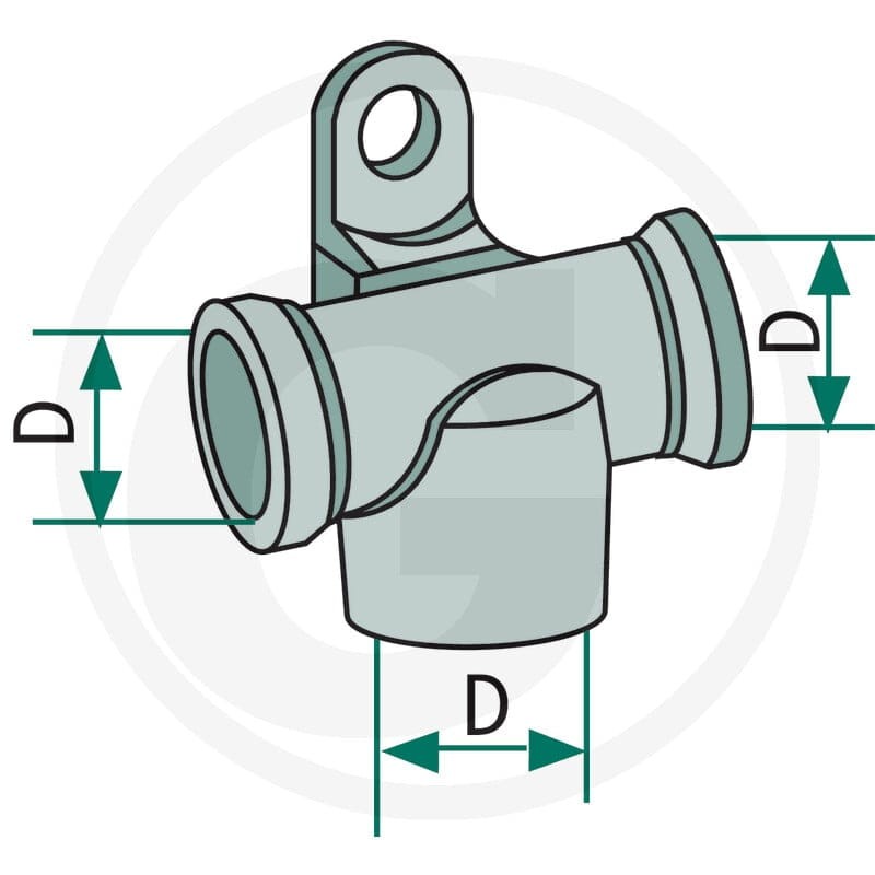 Kongsberg Trójnik - mocowanie 2286237863 - Sklep PoltechParts