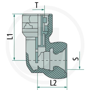 Kongsberg ABC-Push-In złącze wtykowe 22890315006