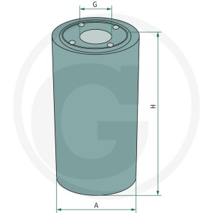 Fleetguard Filtr oleju hydraulicznego 739HF35006