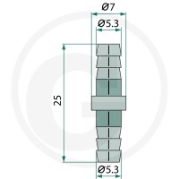 GRANIT Króciec podwójny 65499706 - 65499706 - Sklep rolniczy PoltechParts