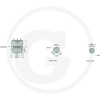 GRANIT Poduszka zawieszenia pneumatycznego 28830013 - 28830013 - Sklep rolniczy PoltechParts