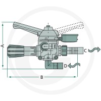 Braglia Armatura obsługowa M 170 6701702068 - 6701702068 - Sklep rolniczy PoltechParts