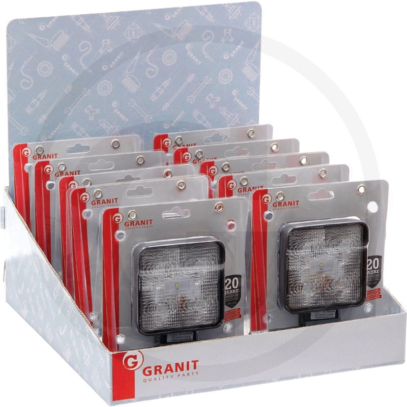 GRANIT Reflektory robocze LED opak. 10 - stojak 7070010019-10