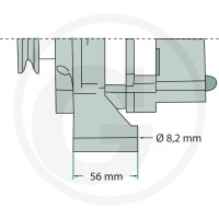 MAHLE Alternator 14 V / 65 A 379IA0499 - 379IA0499 - Sklep rolniczy PoltechParts