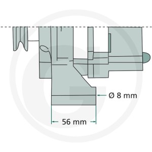 MAHLE Alternator 14 V / 120 A 379IA1153