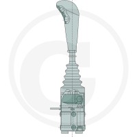 GRANIT Dźwignia krzyżowa cięgno 1 włącznik 8502948001 - 8502948001 - Sklep rolniczy PoltechParts