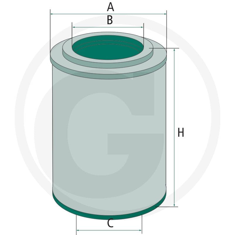 GRANIT Filtr oleju silnikowego 8002038 - 8002038 - Sklep rolniczy PoltechParts