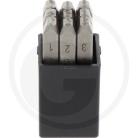 GRANIT BLACK EDITION Zestaw stempli do wytłaczania "Cyfry" 12329724 - 12329724 - Sklep rolniczy PoltechParts