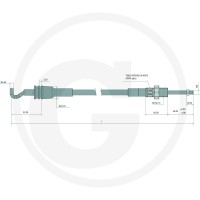 GRANIT Wciągnik linowy 2500 mm 12219870 - 12219870 - Sklep rolniczy PoltechParts