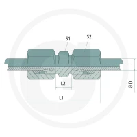 GRANIT Złącze proste 30615ZS1940 - Sklep PoltechParts