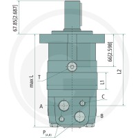 M+S Silnik MS 125 D=32mm 11927144 - Sklep PoltechParts
