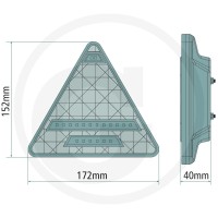 GRANIT Lampa tylna LED, lewa 11144796 - 11144796 - Sklep rolniczy PoltechParts