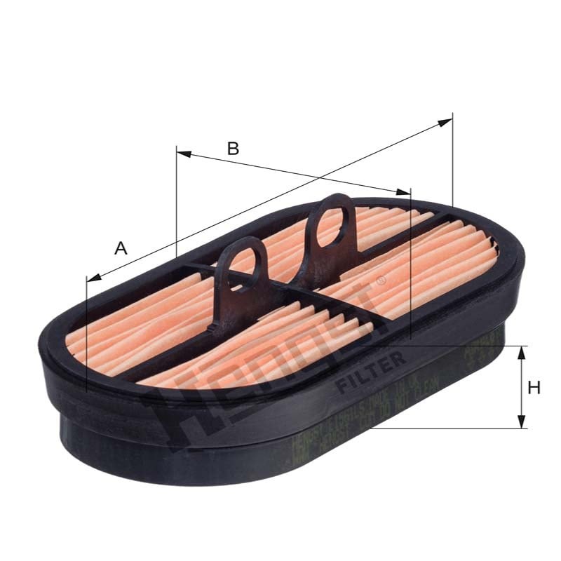 Hengst Filtr powietrza 12048382 - 12048382 - Sklep rolniczy PoltechParts