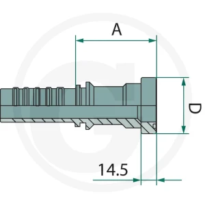 GRANIT PN 25 SFS-CAT 1,1/4" DS 87013217