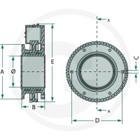 B&P Przegub obrotowy 4056080200289 - 4056080200289 - Sklep rolniczy PoltechParts