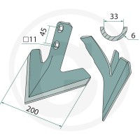 GRANIT Gęsiostopka, powlekana 11763717 - 11763717 - Sklep rolniczy PoltechParts