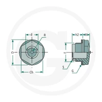 Miselli Wziernik z tworzywa 3/4" 85002012 - Sklep PoltechParts
