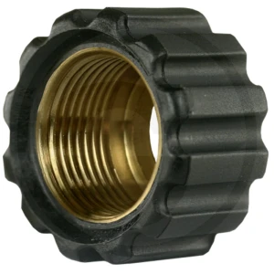 GRANIT Nakrętka złączna 22x1,5 16,4 mm czarna 87003033