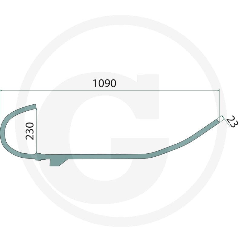 GRANIT Pręt strząsający 838810002 - 838810002 - Sklep rolniczy PoltechParts